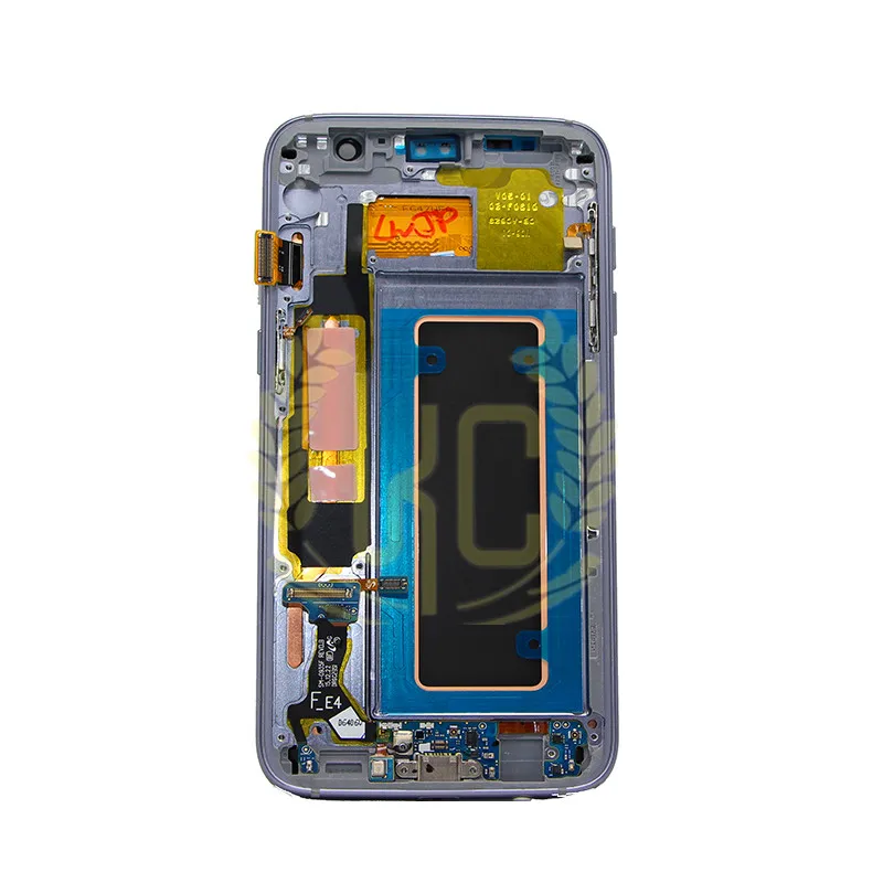 Для samsung GALAXY S7 EDGE G935 G935F lcd с рамкой дисплей кодирующий преобразователь сенсорного экрана в сборе 5," для samsung S7 Edge G935F lcd