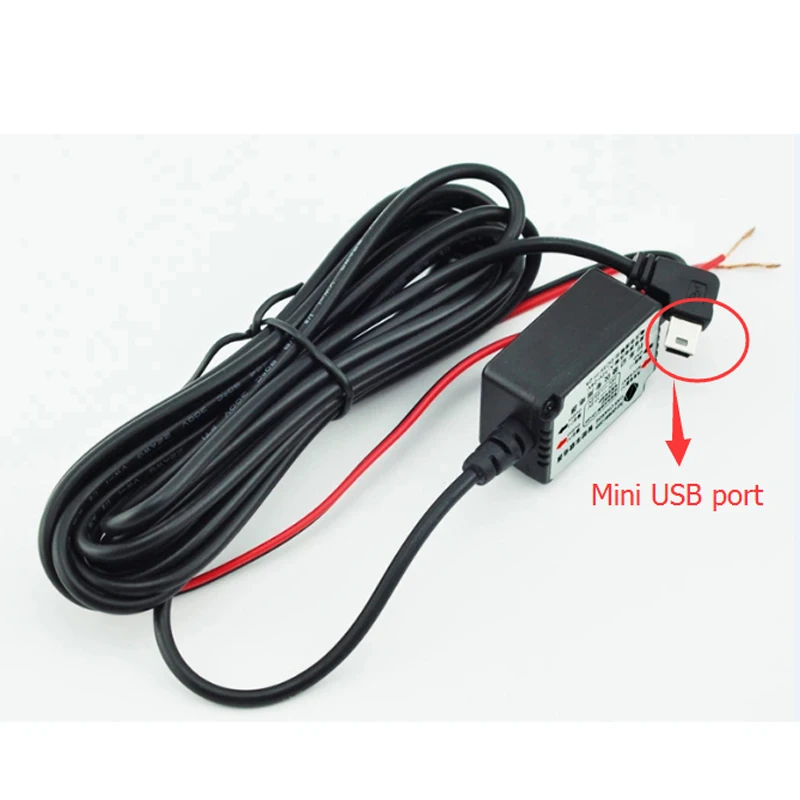 Универсальное автомобильное зарядное устройство Mini USB адаптер для