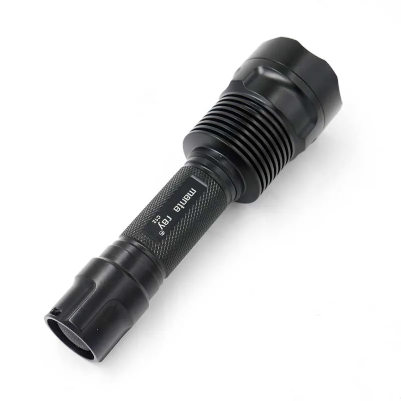 Светодиодный фонарик AMC7135x10 высокой мощности перезаряжаемый фонарь CREE XM L2 LED 3500K
