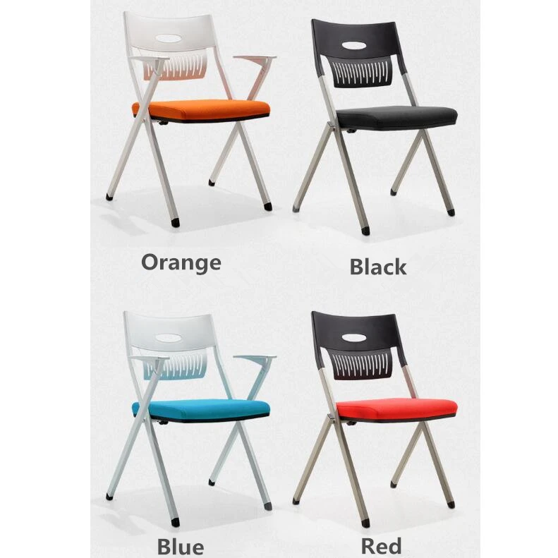 Складной тренировочный стул для персонала современный дизайн портативное