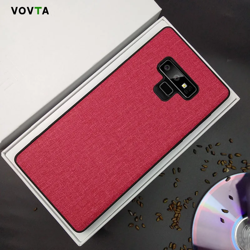 Оригинальный чехол VOVTA для samsung Galaxy Note 9 note9 задняя ткань ударопрочный note |