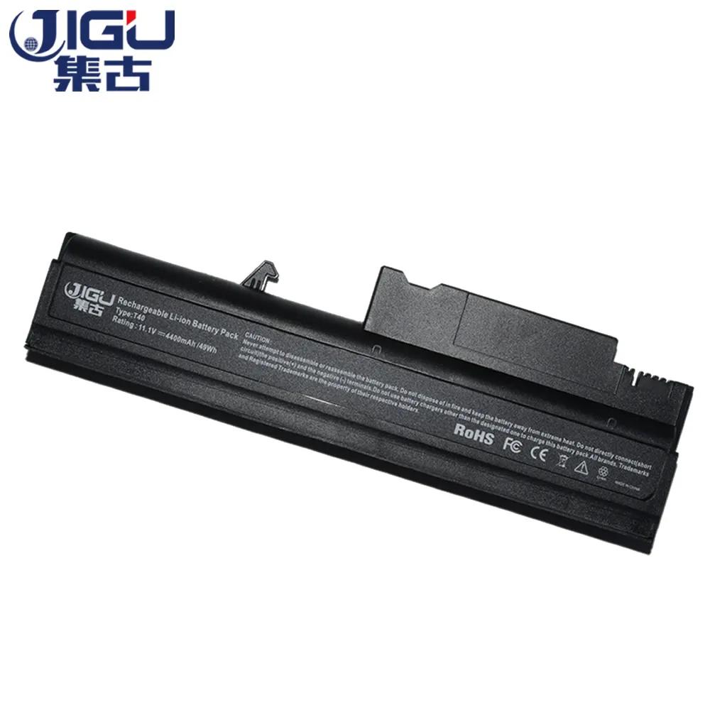 JIGU 4400mah Replacement Laptop Battery For IBM ThinkPad R50 R50E R50P R51 R52 T40 T40P T41 T41P T42 T42P T43 T43P Laptop|laptop battery|replacement