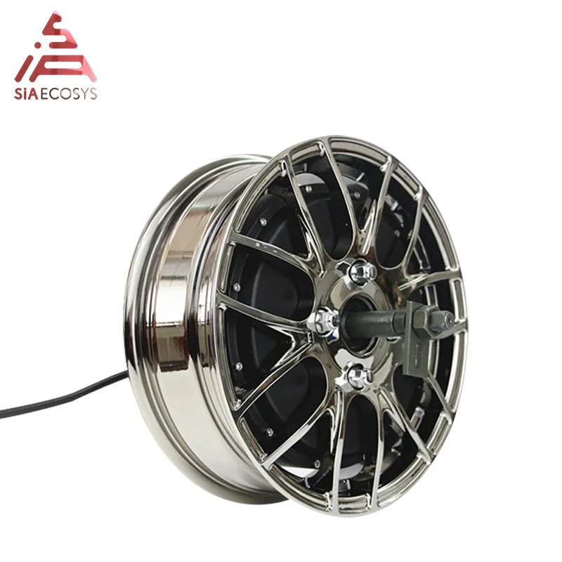Мощная новая версия QS мотор 13 дюймов 5KW 260 V4 бесщеточный DC велосипед Скутер ступица двигателя