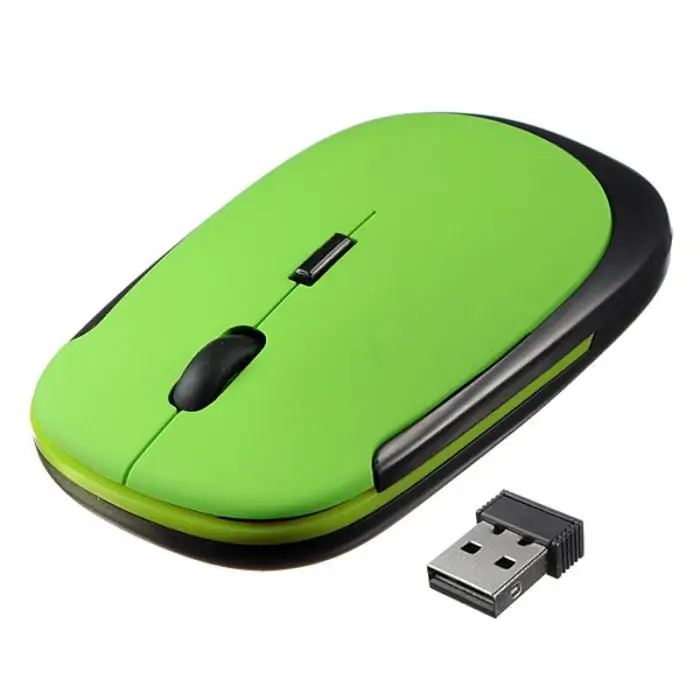 Etmakit Мини Беспроводная оптическая мышь USB приемник 2,4 ГГц мышь для ноутбука ноутбук NK-Shopping