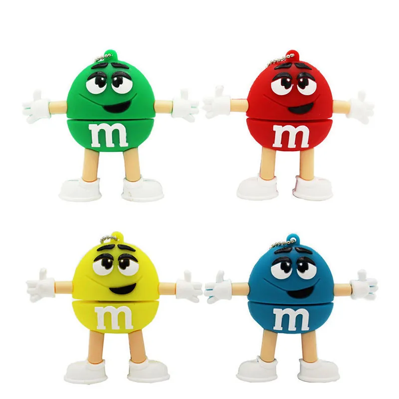 USB флеш-накопитель TEXT ME cute MM beans 4 ГБ 8 16 32 64 2 0 | Компьютеры и офис