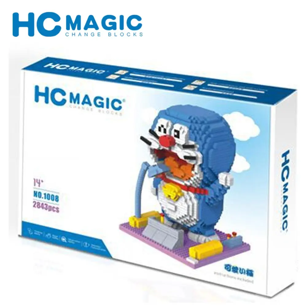 HC MAGIC 1008 японское аниме Дораэмон алмазные строительные наноблоки баустеин