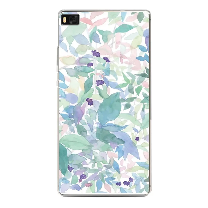 Мягкий прозрачный чехол для телефона из ТПУ с изображением леса huawei P10plus P8 P9lite honor
