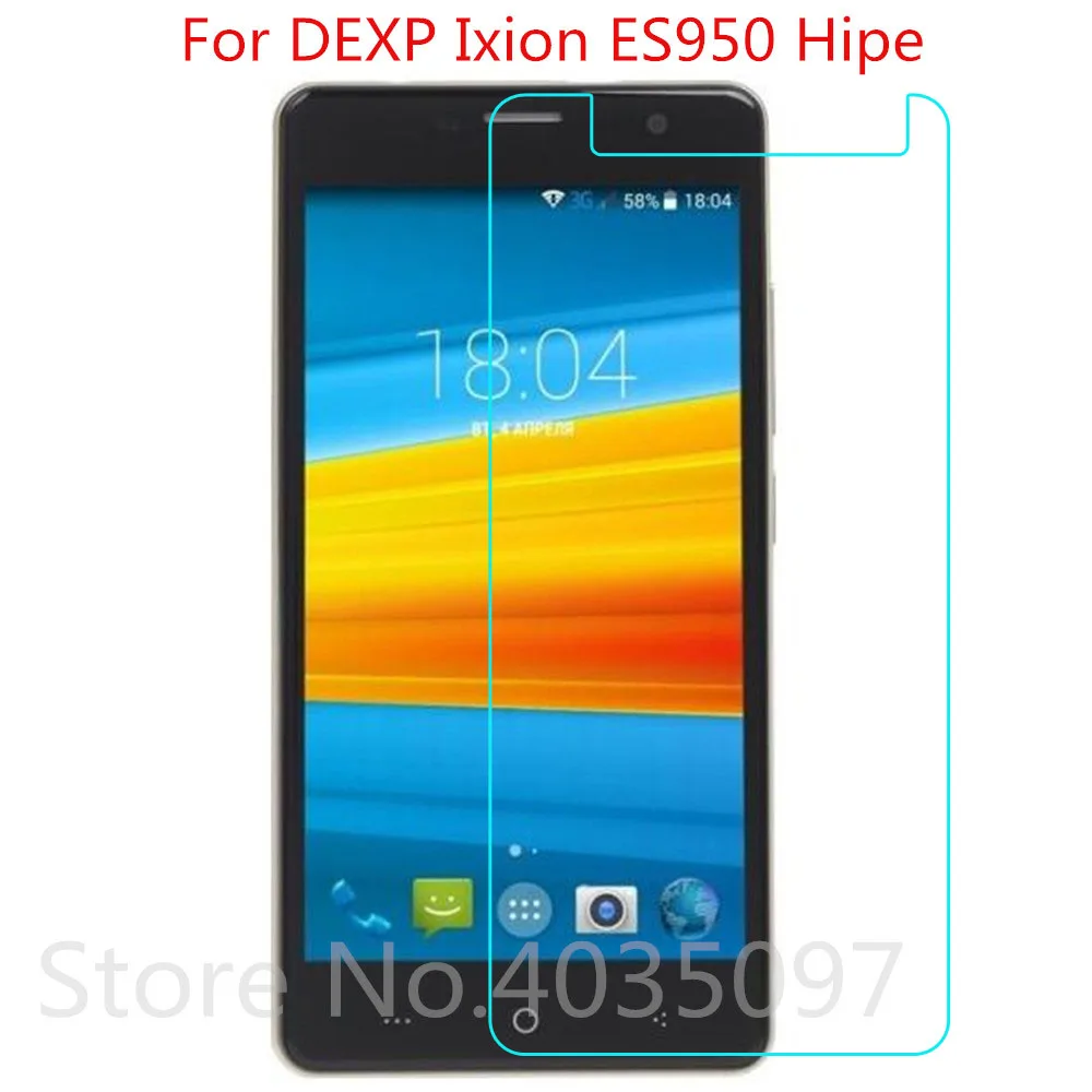 Для DEXP Ixion ES950 Hipe Закаленное стекло Защитная стеклянная пленка Взрывозащищенная