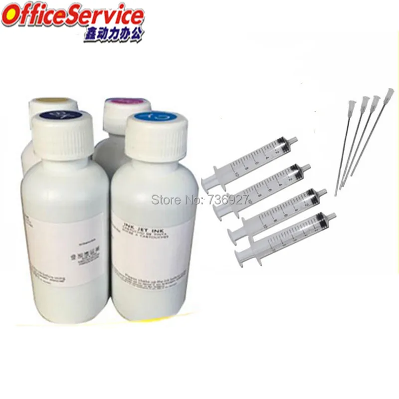 GC31 многоразовые картриджи для Ricoh e2600 e3300 e3350 e5550 e7700 gx7500 e5500 принтер 4*100 мл