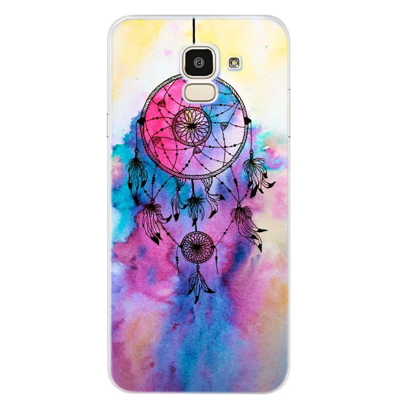 Для Samsung Galaxy A5 2016 2015 2017 prime J1 J2 J3 J5 J7 G530H S8/plus Note 8 TPU силиконовый чехол с цветком