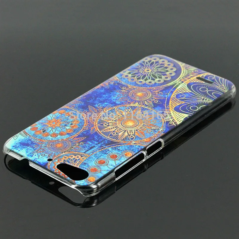 Plastic Case for ZTE Blade X7 V6 D6 Fashion Colorful 10 Patterns Cheap Frosted Protective Hard Back Cover |