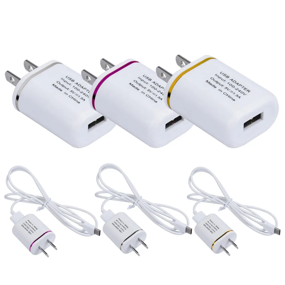 EPULA портативное USB зарядное устройство США мобильный телефон адаптер настенное