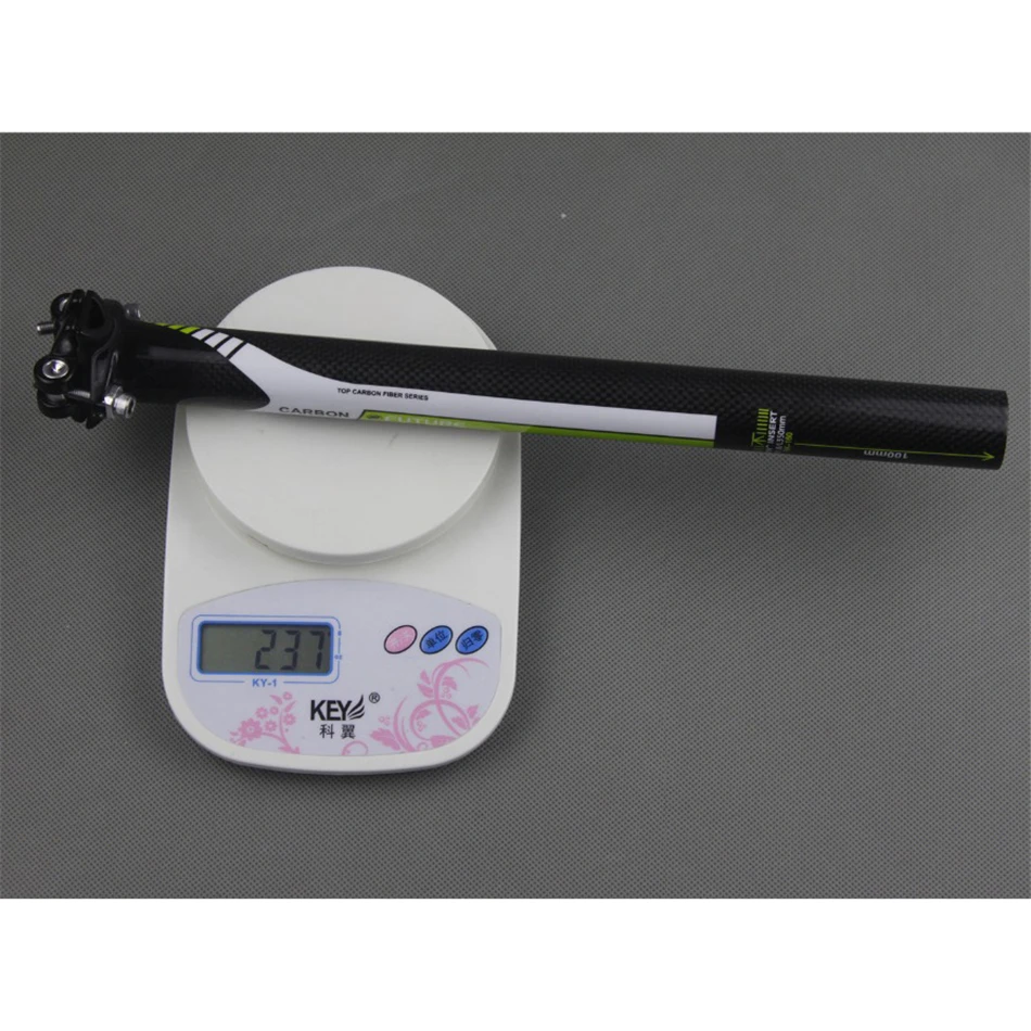 

2020 New carbon seatpost seat post carbon fibre road mountain bike seat tube 27.2/30.8/31.6*350/400mm bicycle parts