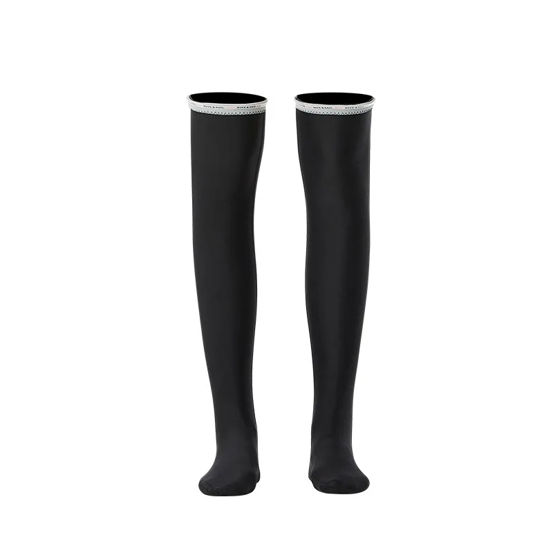 Black stocking DIVE& SAIL, новинка, женский бикини, 1,5 мм, гидрокостюм, анти-УФ, с длинным рукавом, купальный костюм для дайвинга, плавательный костюм, серфинг, Сноркелинг, чулки - Цвет: Black stocking