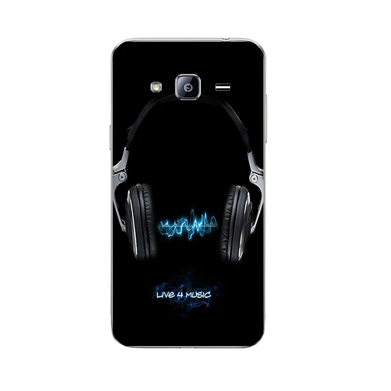 Чехол для телефона Note8 Samsung Galaxy J3 2016/2017 J3109 чехол J2 Prime TPU Дизайн музыкальных