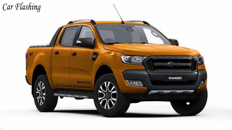 Автомобильная проблесковая 1 комплект для Ford Ranger Автомобильный светодиодный Габаритные огни DRL Противотуманные лампы с желтым Поворотная сигнальная лампа