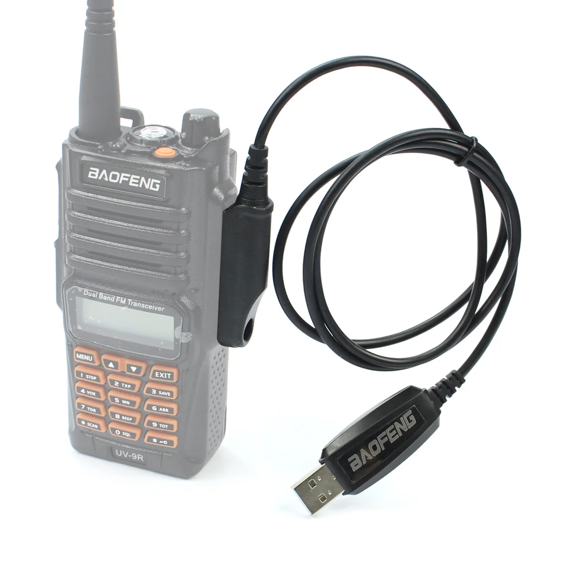 Baofeng водонепроницаемый Walkie Talkie аксессуары USB Кабель для программирования CD прошивка для BF-UV9R/A58/9700/UV9R Plus двухстороннее радио