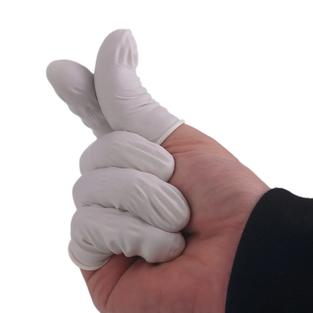 50 шт./набор резиновые перчатки для нейл-арта |