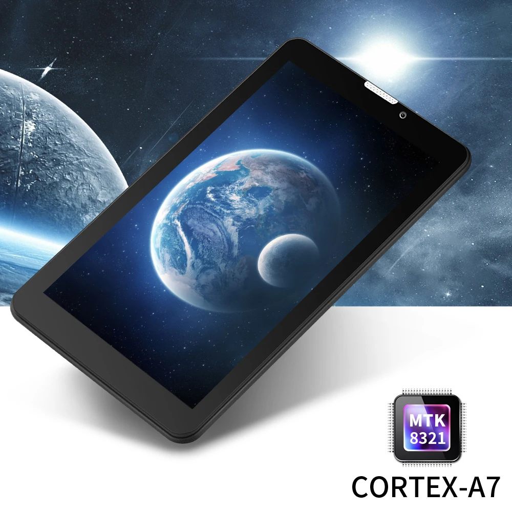 Yuntab черный 7 дюймов E706 планшетный ПК сенсорный экран 1024*600 Android 5 1 планшеты с