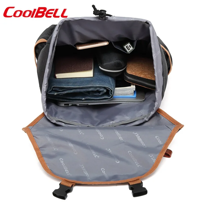 Новинка рюкзак COOLBELL для ноутбука 17 3 дюйма уличный дорожный вместительный