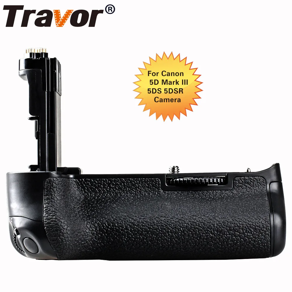 Travor Профессиональная многофункциональная Батарейная ручка для камер Canon 5D Mark III