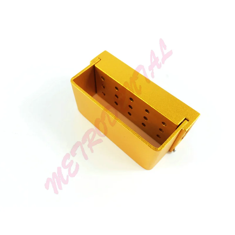1 шт. алюминиевый сплав автоклав RA Bur Burs Holder/Bur Block Blocks 15 отверстий для