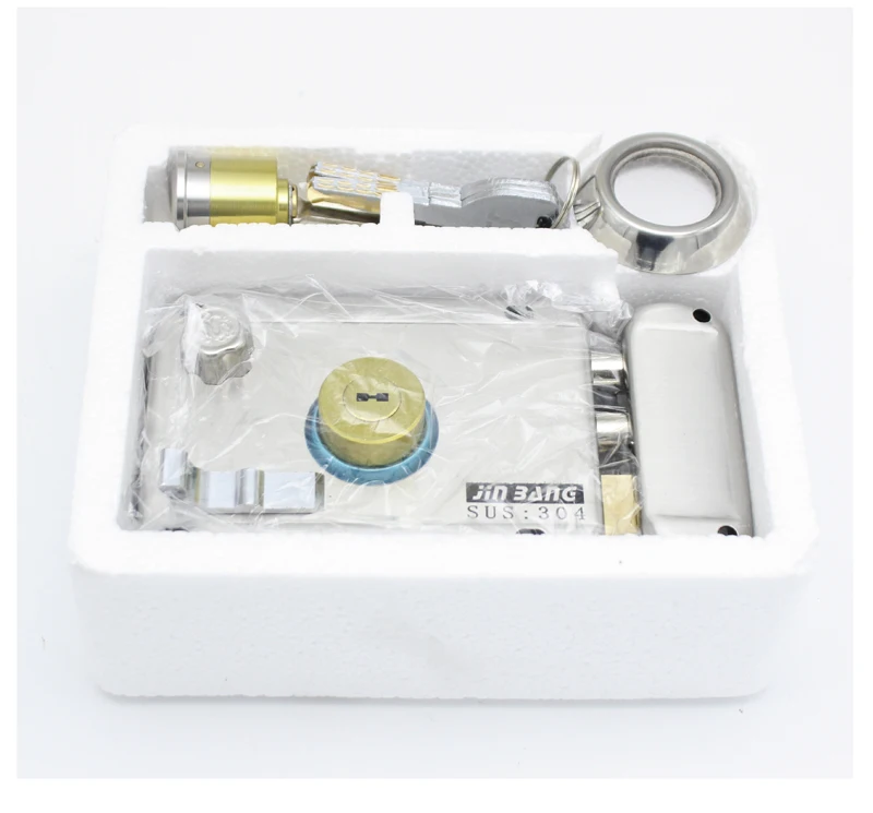 Старомодный Противоугонный дверной замок для ворот из нержавеющей стали