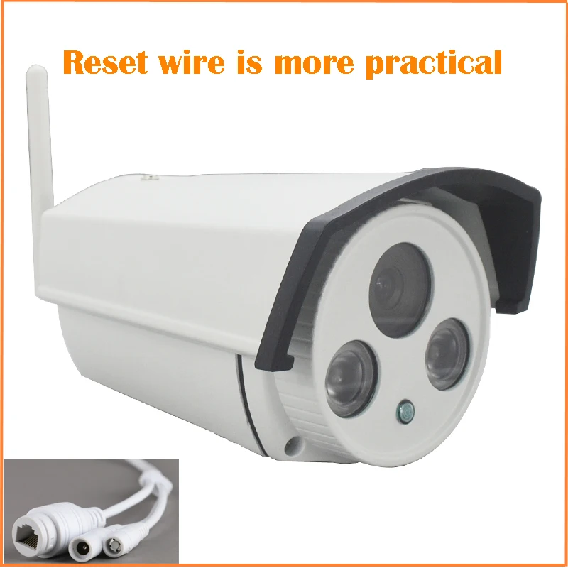 HD 1080P пуля белая IP камера Wifi 2mp Беспроводная Seurveillance Безопасность Открытый CMOS Инфракрасное Ночное Видение Горячая