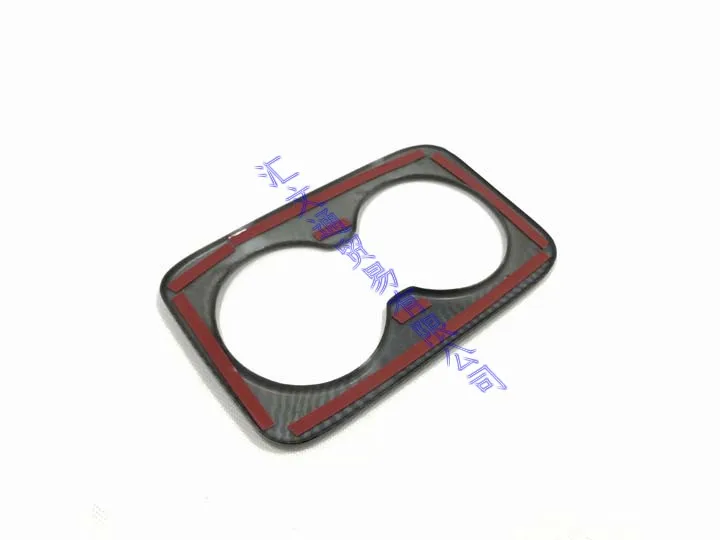 For Jeep Grand Cherokee 2018 2019 2020 Car Styling Accessories Rear Seat Drink Cup Holder Chrome Trim Cover Bezel Surround Frame