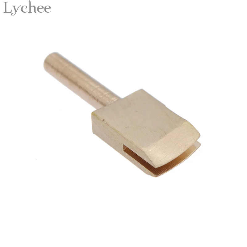 Lychee Life 1 шт. один кожаный край для уплотнения DIY инструмент латунный паяльник