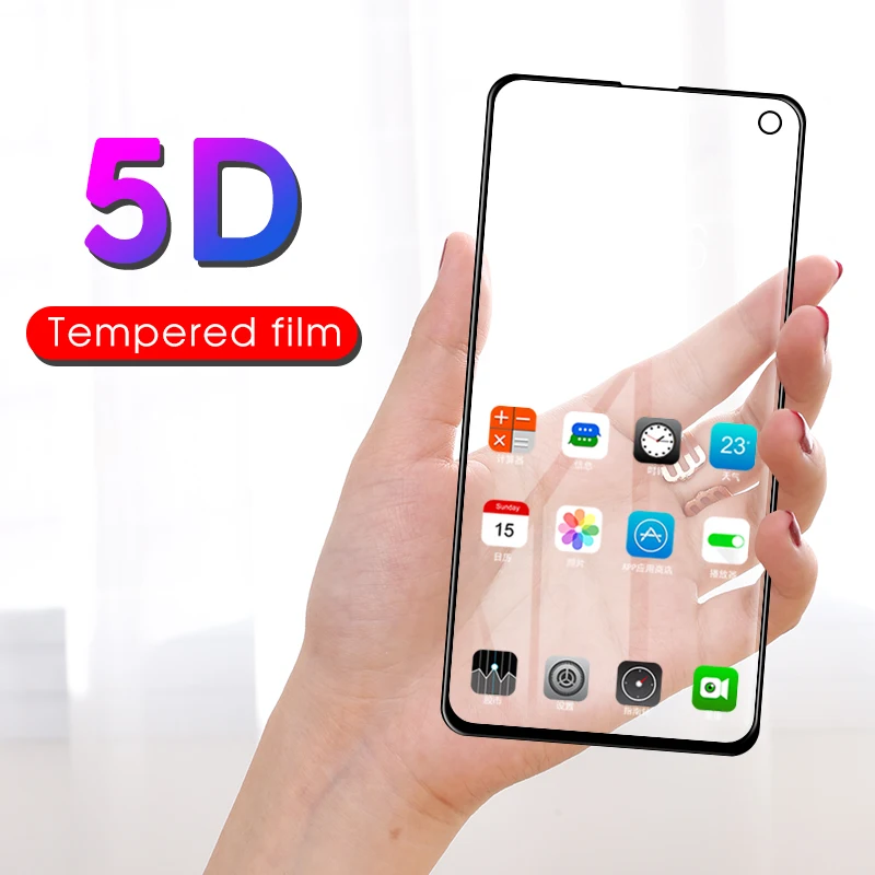 5d изогнутое закаленное стекло для samsung Galaxy S10e S10 E полное покрытие протектор экрана для samsung S 10 e защитная пленка