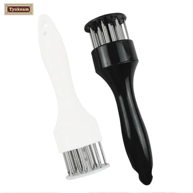 Новый Профессиональный Мясо Tenderizer С Нержавеющая сталь Иглы зубец Кухня