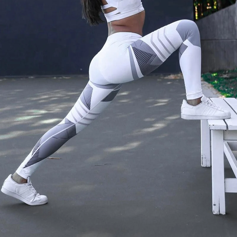 

Vertvie Fitness Women Yoga Pants 3D Print Tight Yoga Leggings Outdoor Athleisure Sportswear Running Sports Trousers Plus Size