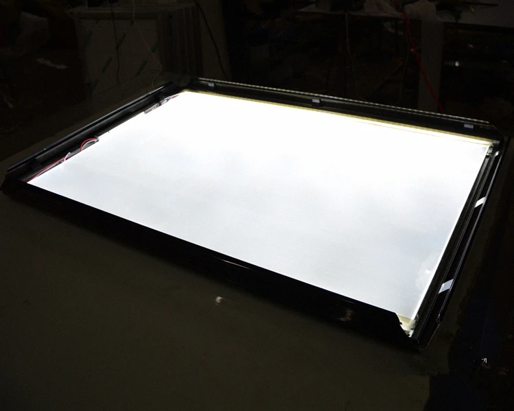 6 шт. тонкая алюминиевая защелкивающаяся рамка Led Меню доска для ресторана