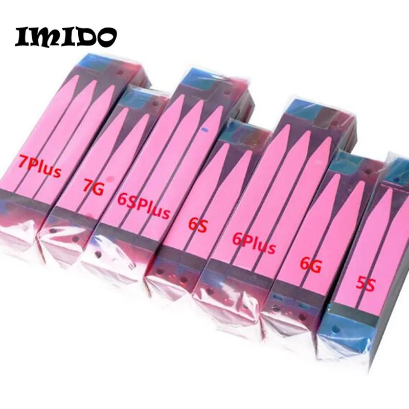 IMIDO 2 шт. новый стикер батареи для iPhone 4 4S 5 5S SE 5C 6 6P 6S 6SP 7 7P 8 8P X батарея клей Запасная