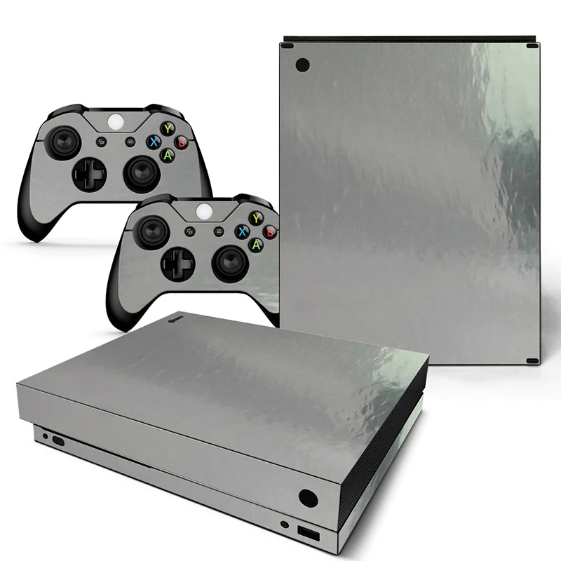 Виниловые наклейки из углеродного волокна для Microsoft Xbox One X консоль с 2