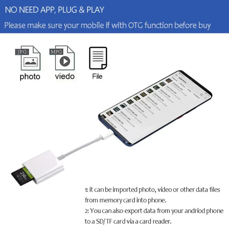 NEW SLR Camera SD Card OTG adapter USBC reader Conversion Kit Typec Connect Cable For iPad pro Samsung Galaxy Huawei phone |