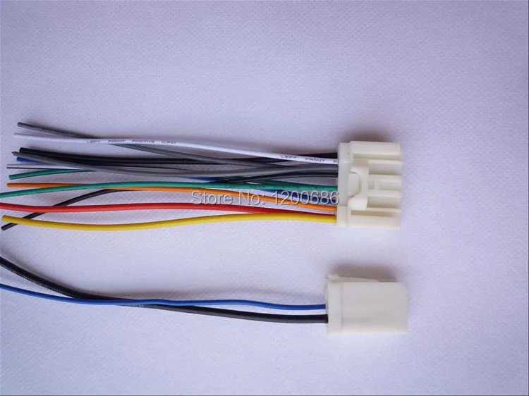 Автомобильный стерео CD сменщик радио антенна жгут проводов кабель для Toyota Crown Land