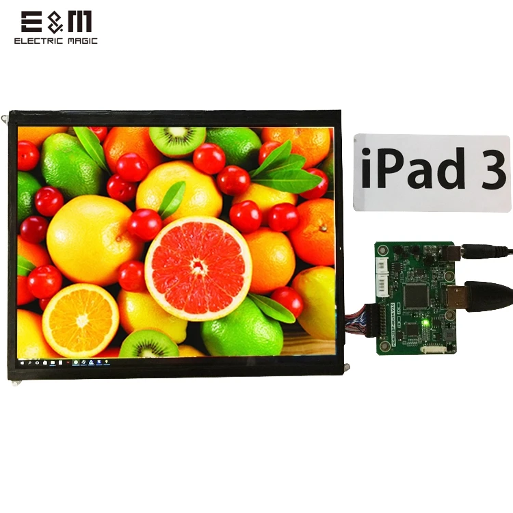 E & M 9 7 дюйма 2048*1536 2K Retina монитор Hdmi плата драйвера ЖК модуль экран Комплект сделай