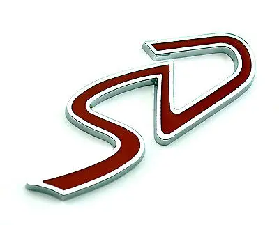 1 pcs SD badge Logo car Sticker Car Tailgate Boot Rear Emblem for Mini Cooper S F55 F56 styling | Автомобили и мотоциклы