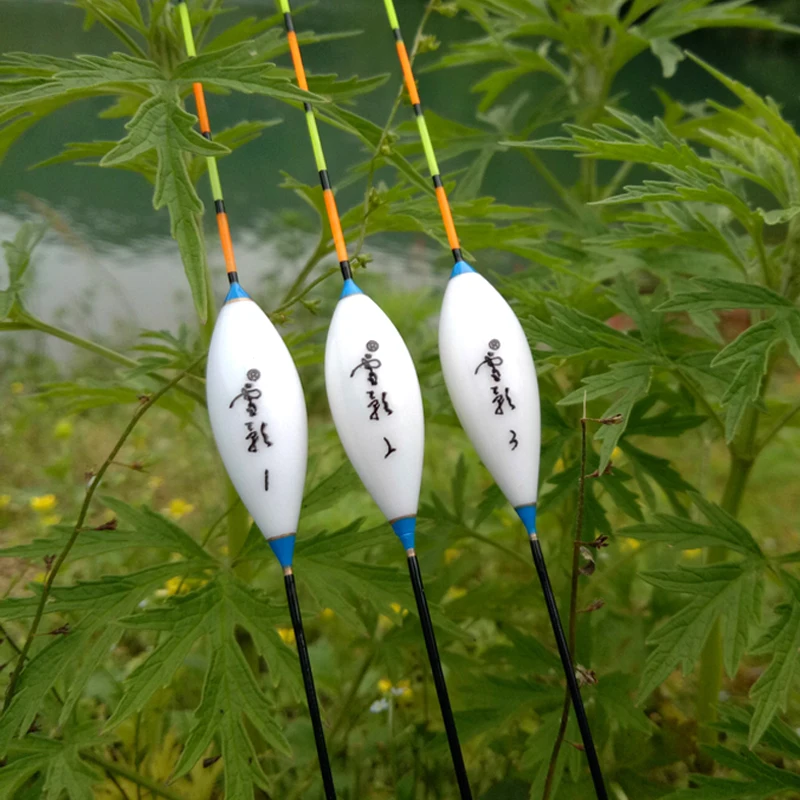 3 шт./лот поплавки для рыбалки на мелководье карася и карпа 1-3 # композитный