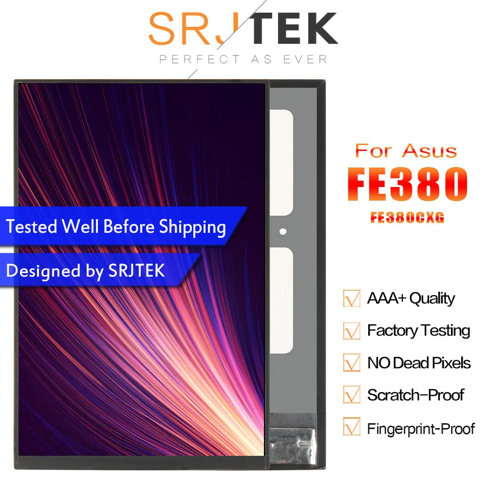 Srjtek для Asus Fonepad 8 FE380 FE380CXG K016 Новый ЖК дисплей панель экран монитор ремонт замена