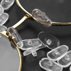 20 пар очков держатель силикагель Носовые фиксирующие накладки видение Здравоохранение анти-инструменты скольжения по уходу за силиконовые Линзы Аксессуары для солнцезащитных очков