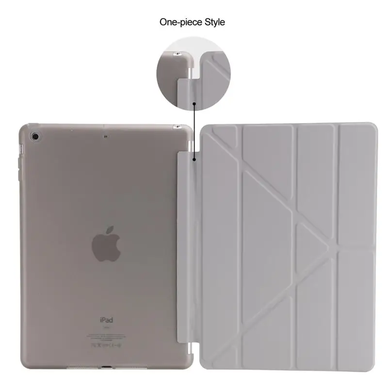 Роскошный ударопрочный кожаный чехол-подставка XSKEMP для планшета iPad 9 7 2017 A1822 A1823