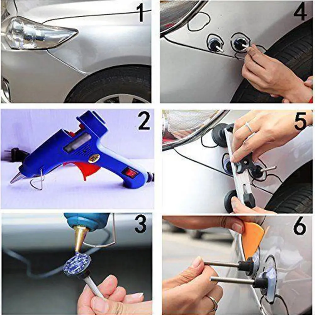 PDR набор инструментов для удаления вмятин безболезненные Инструменты ремонта