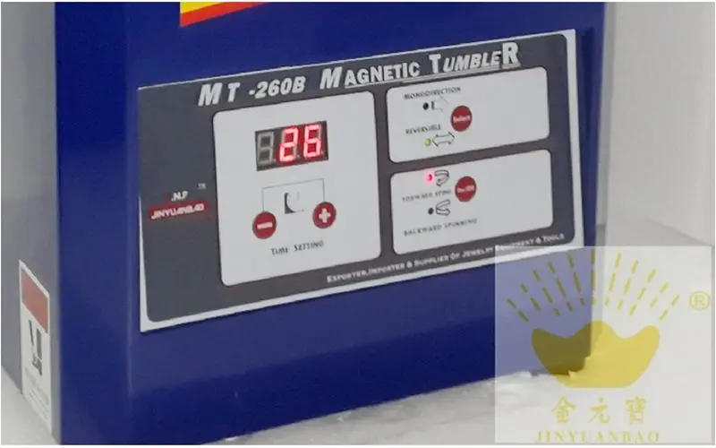 MT260B Магнитный стакан для ювелирных изделий полировщик отделочная машина 220 В