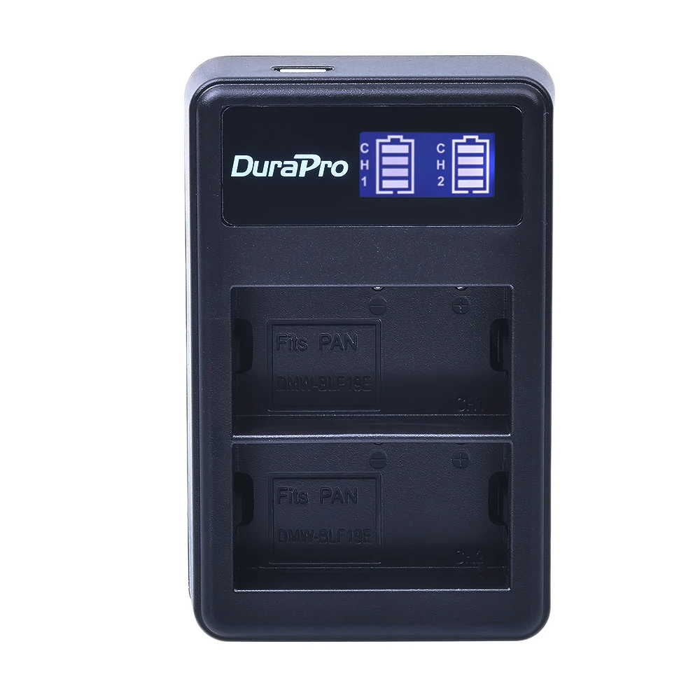 3pc DMW-BLF19 DMW BLF19 Rechargeable Li-ion Battery +LCD Dual USB Charger for Panasonic Lumix DMC-GH3 DMC GH3 GH4 DMC-GH4 Camera |