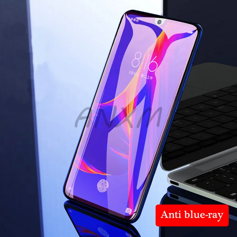 2 шт закаленное стекло для Xiaomi Mi CC9 CC9e защита экрана 9H анти-Blu-Ray стекло для Xiaomi Mi CC9 CC9e CC 9 SE защитная пленка