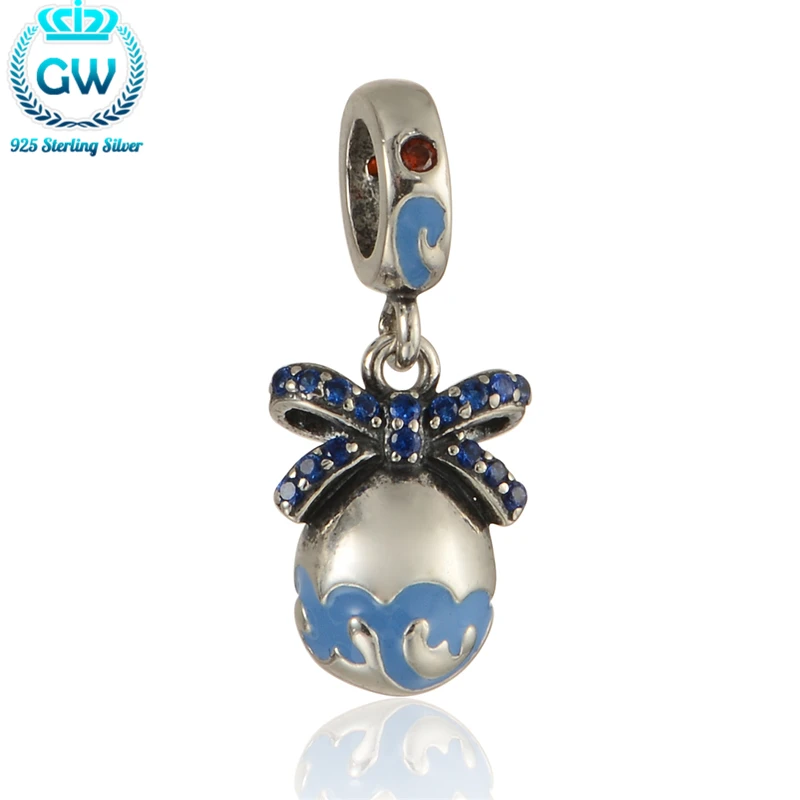 

925 Sterling Silver Bow Beads With Fresh Water Pearl Charm Bracelets Jewelry Jewelry Findings & Comonents S328