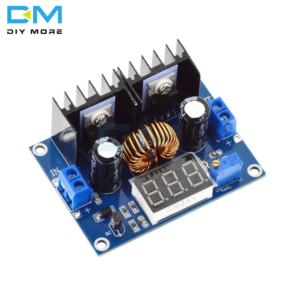 XH-M404 DC 4-40 в 8A регулятор напряжения модуль цифровой ШИМ Adjustabl DC-DC понижающий Регулятор Напряжения DC XL4016E1